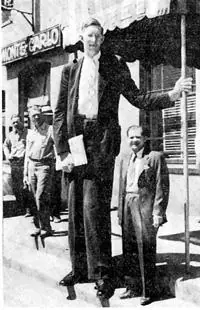 El hombre mas alto de la historia