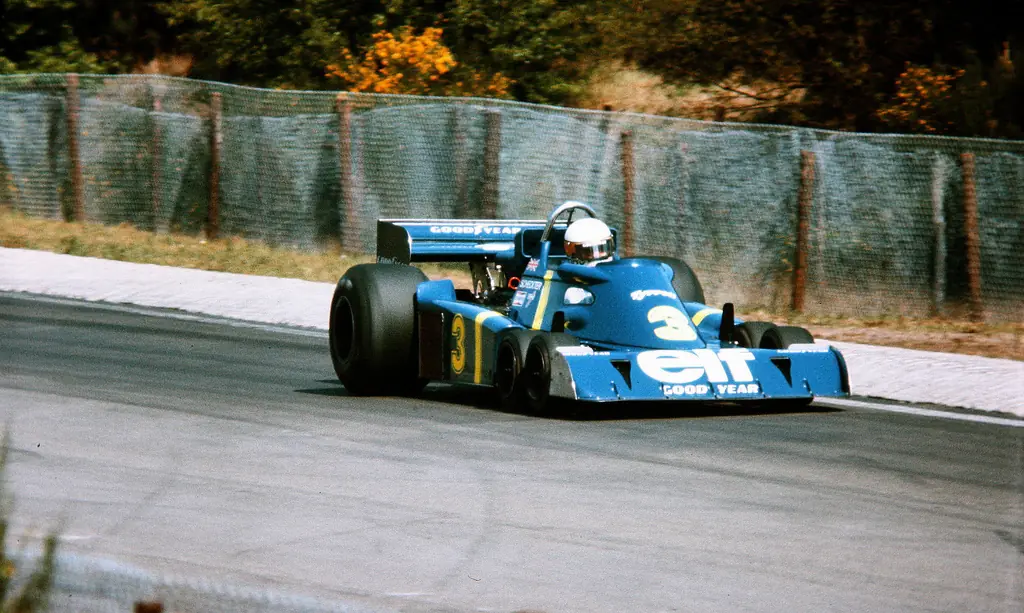 Tyrrell P34: el F1 de seis ruedas