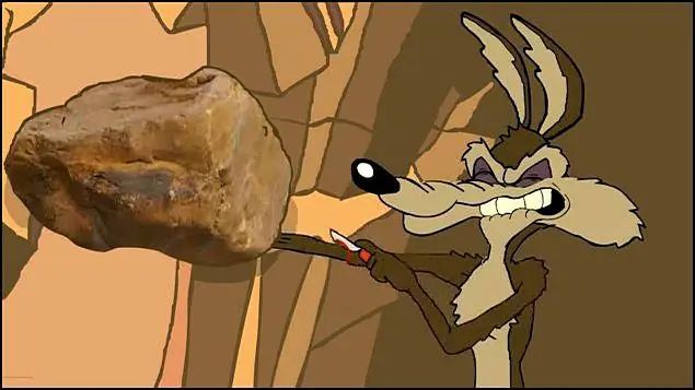 Willie E. Coyote en 127 horas