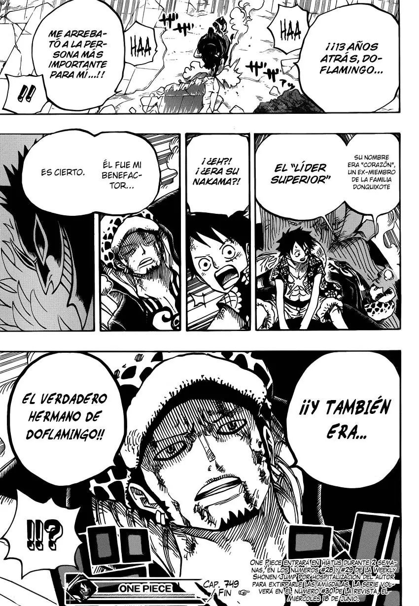 One Piece - Manga 749 - Completo