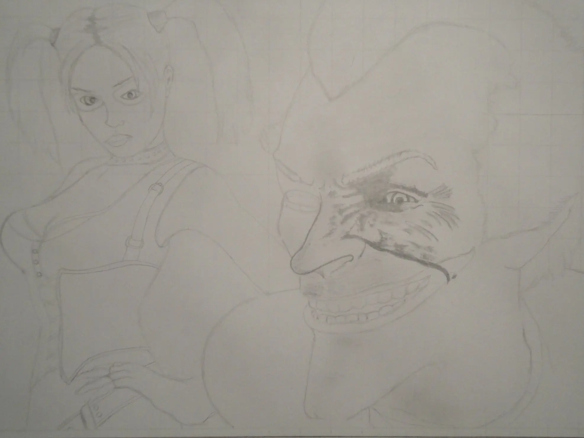 Dibujando al Joker y Harley Quinn