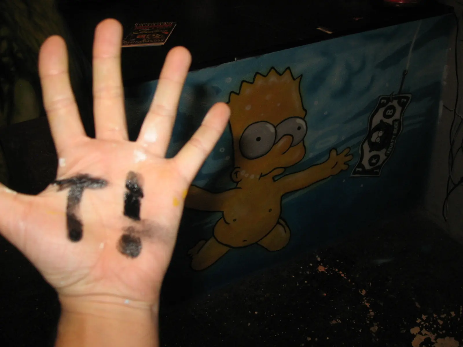 Mural Bart Simpsons (Nevermind)