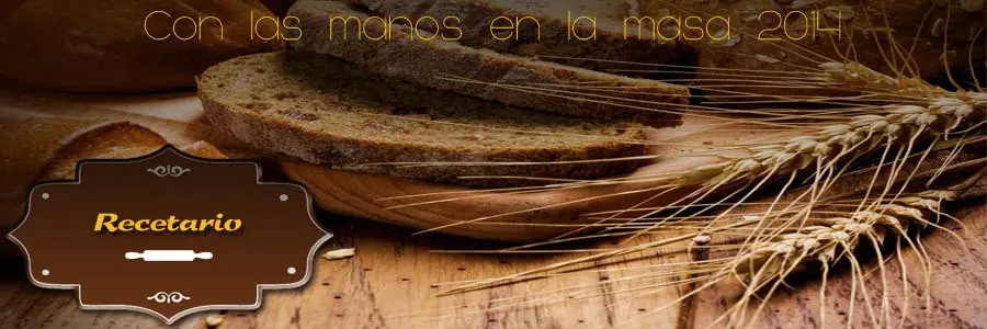 Recetario concurso Con las manos en la masa 2014