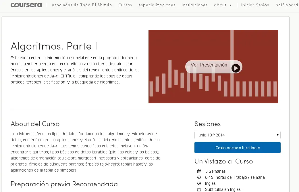 16 cursos gratis de programación Online