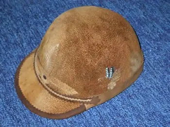 Sombreros hechos de hongo