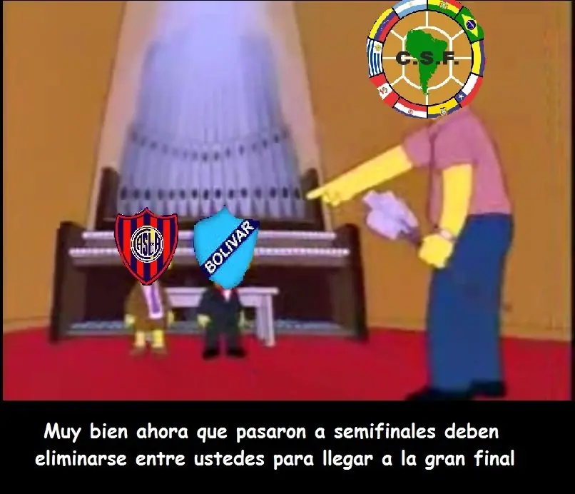 Bart Cuervo vende la semifinal de la Libertadores