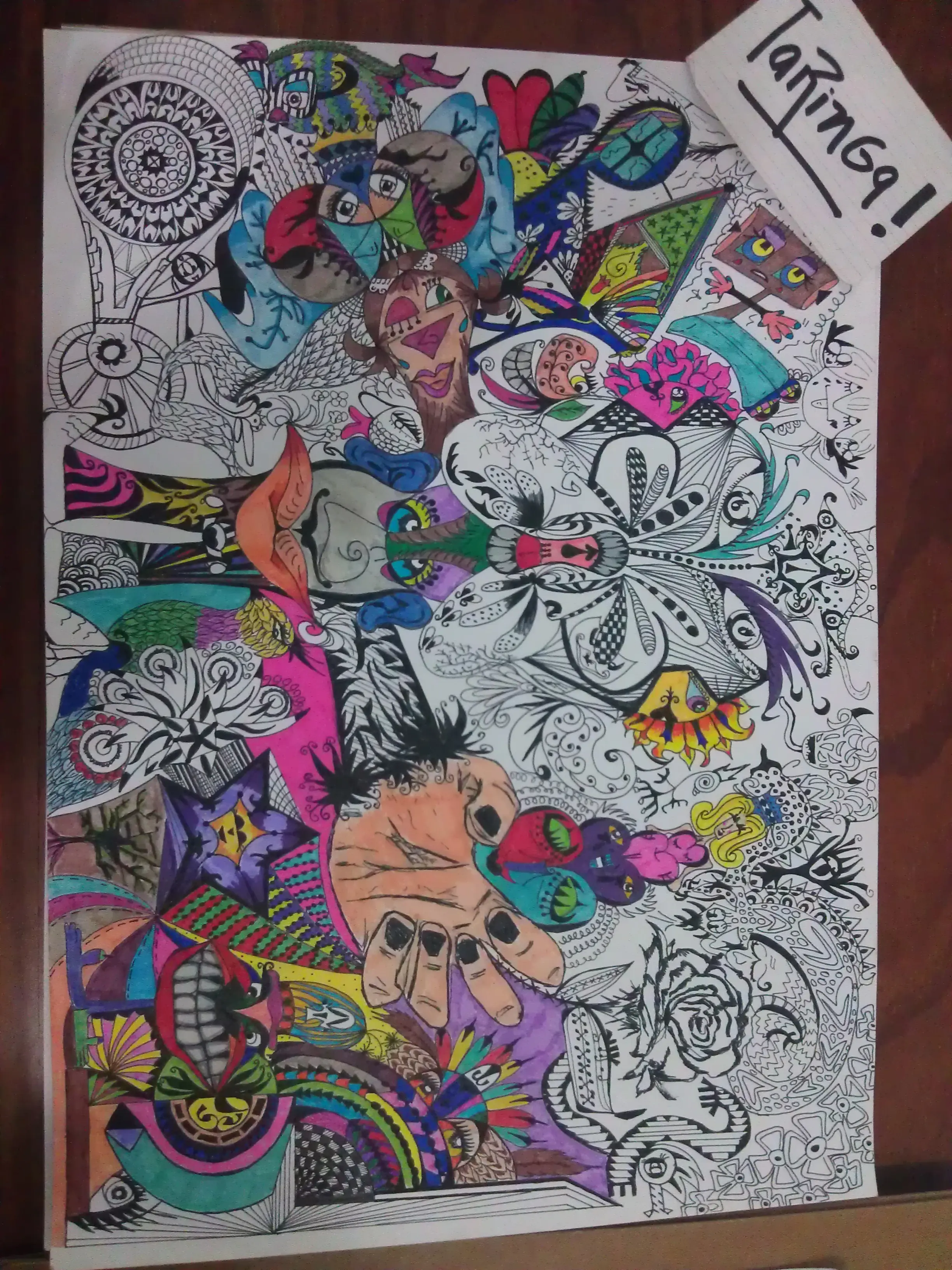 dibujos arte moderno