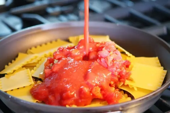 Lasagna: en apenas 15 minutos