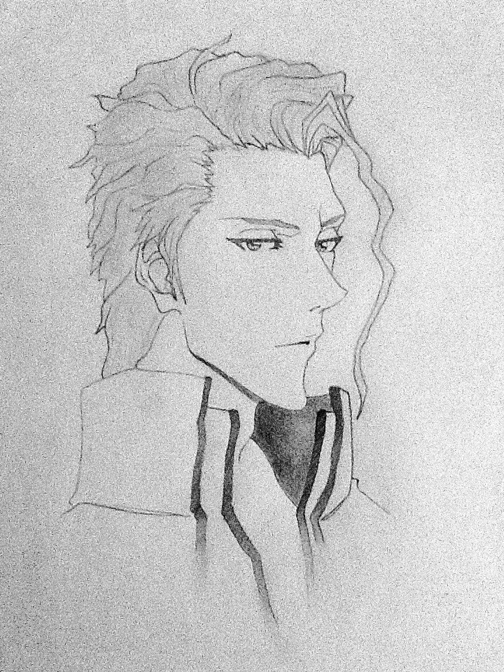Dibuje a Aizen (terminado)