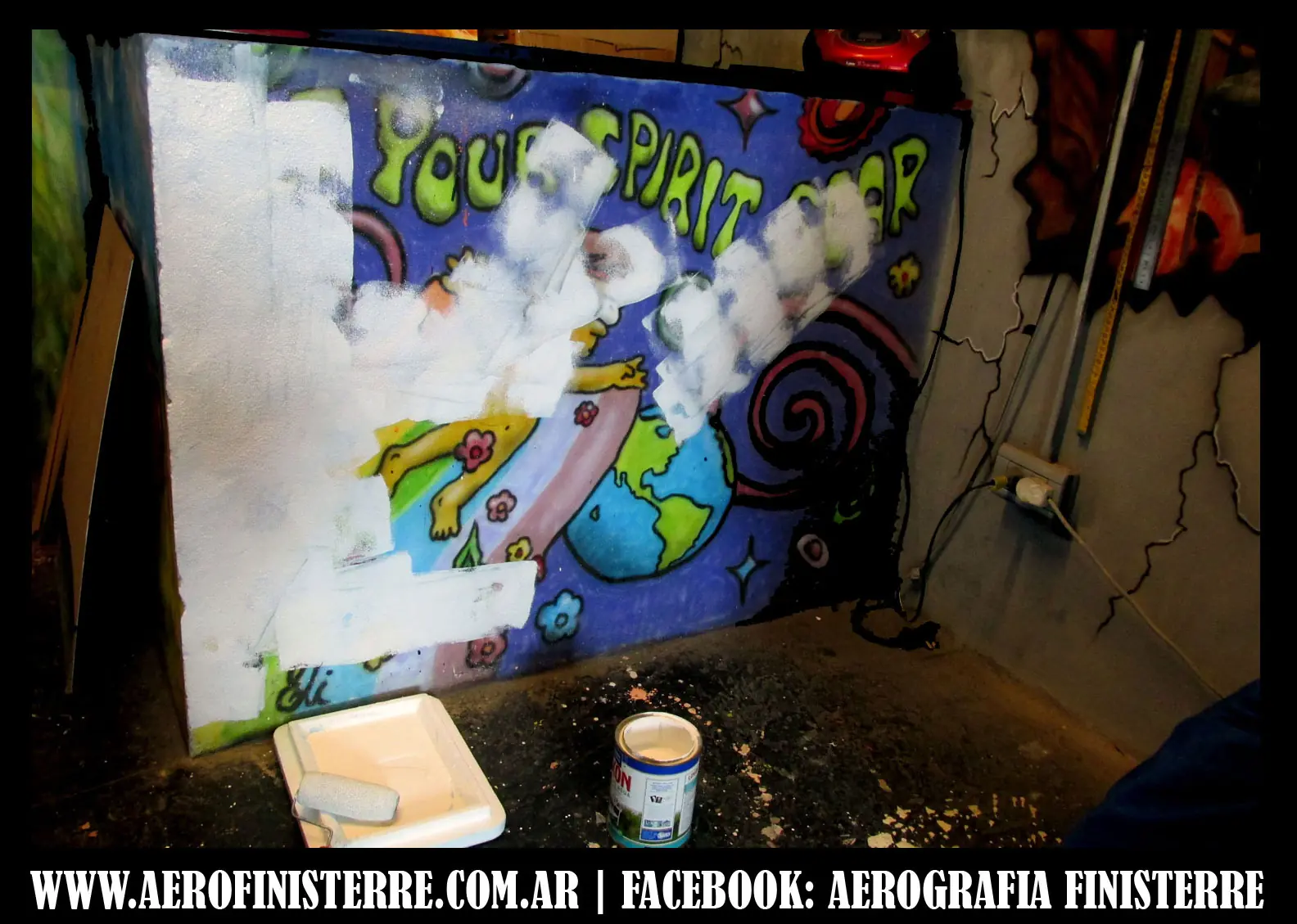 Mural Bart Simpsons (Nevermind)