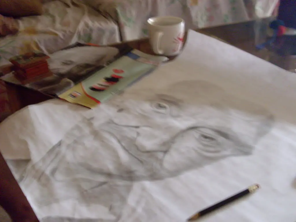 Anciano mi mejor dibujo hasta ahora