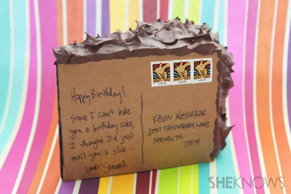 Hacer tarjetas de torta