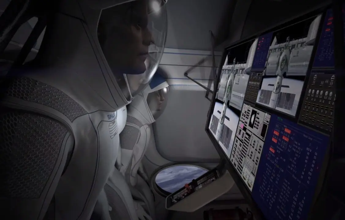 La Cápsula Espacial: Dragón V2