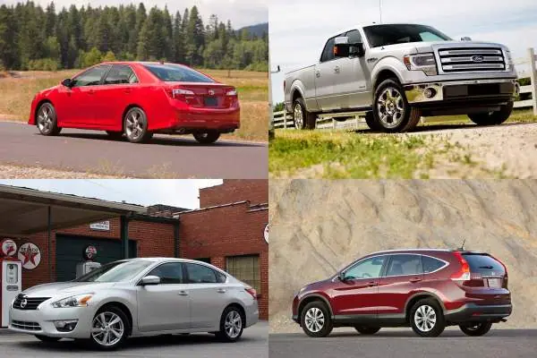 Los 10 vehiculos mas vendidos del 2012