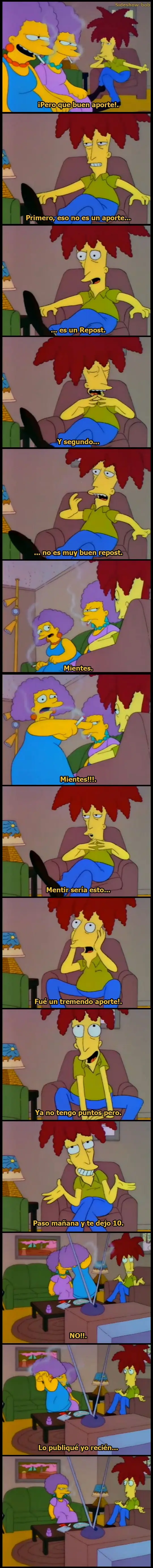 Los Simpsons en Taringa!