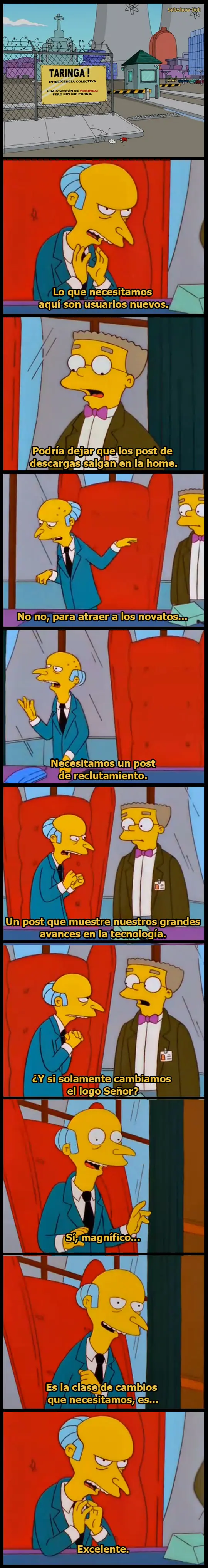 Los Simpsons en Taringa!