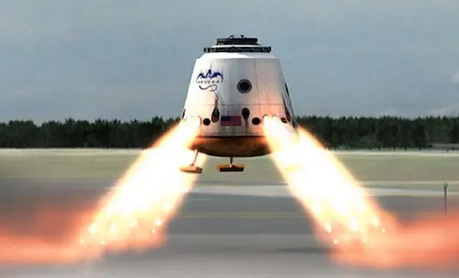 La Cápsula Espacial: Dragón V2