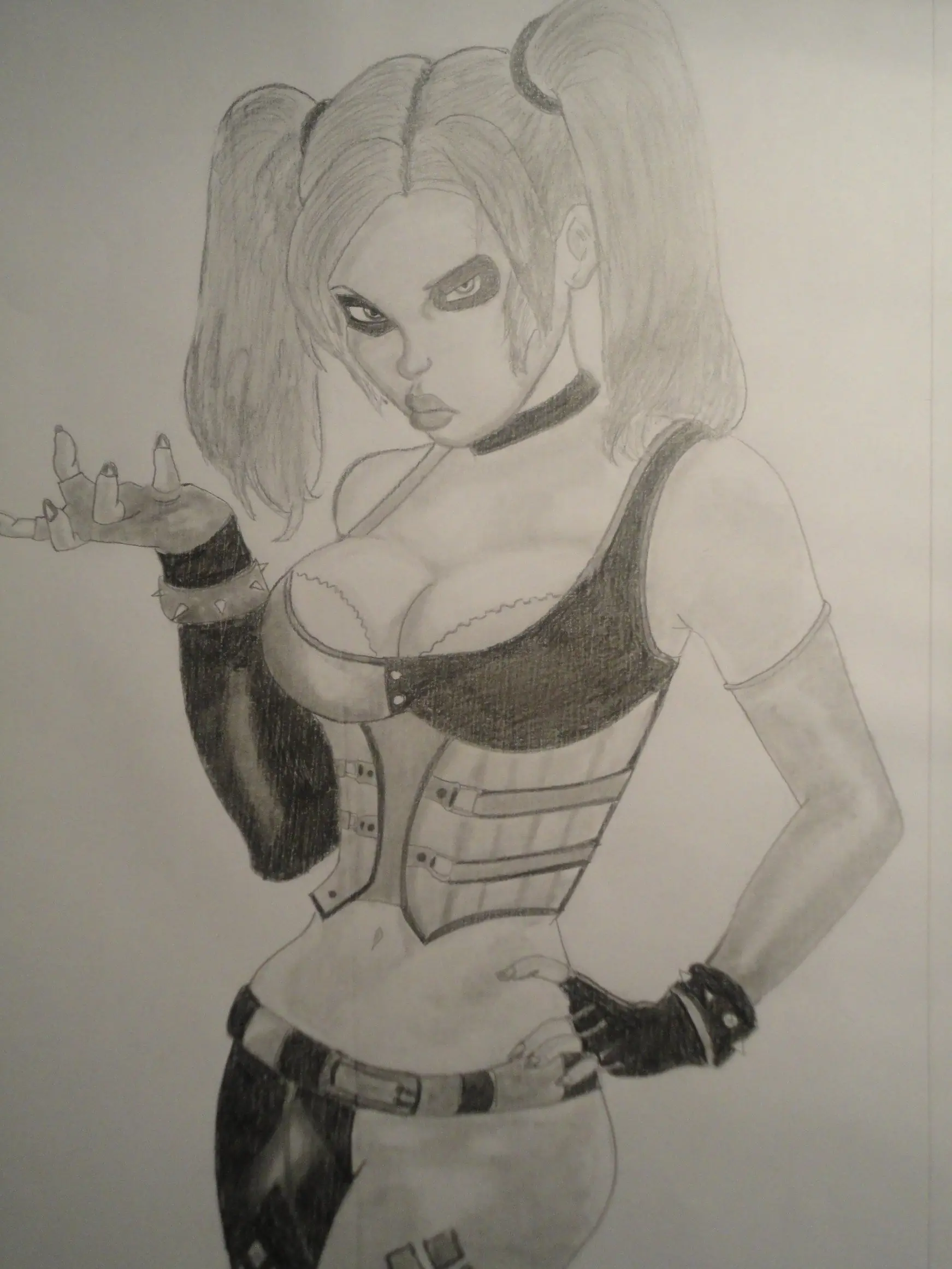 Dibujando a Harley Quinn