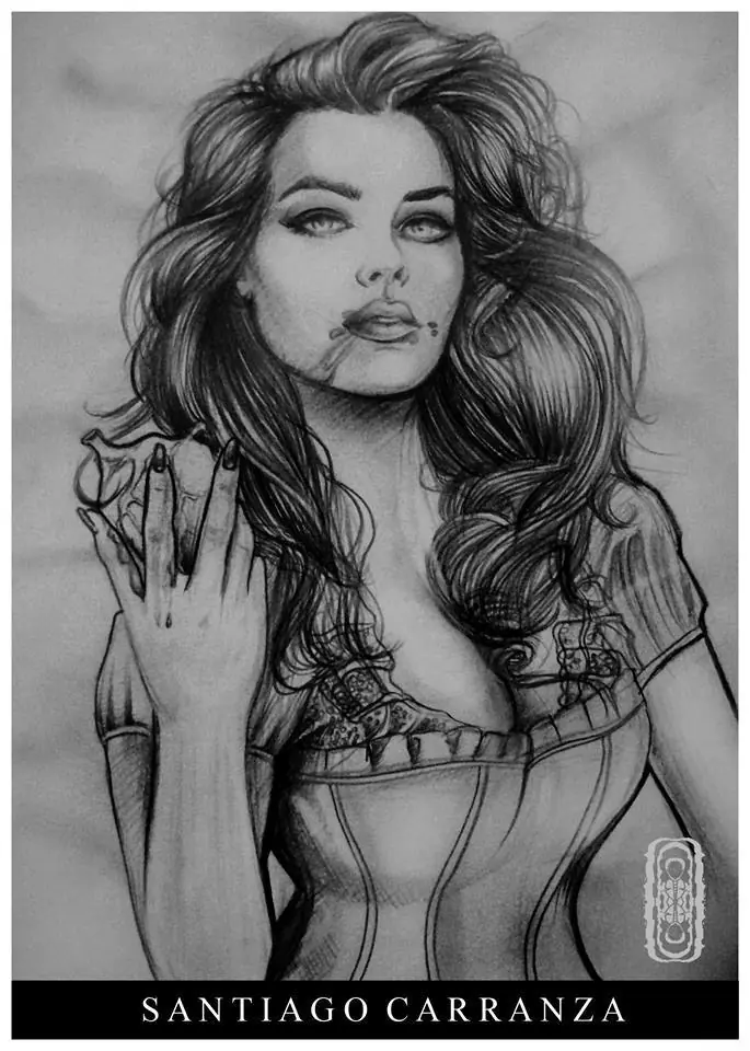 Mira los tremendos dibujos que hizo...