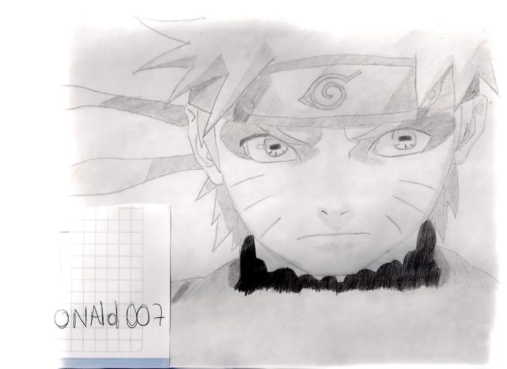 Mi Dibujo de Naruto Sannin [a Lapiz]