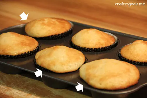 hacer cupcakes