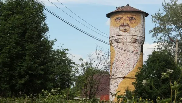 Arte callejero - Caras en paredes
