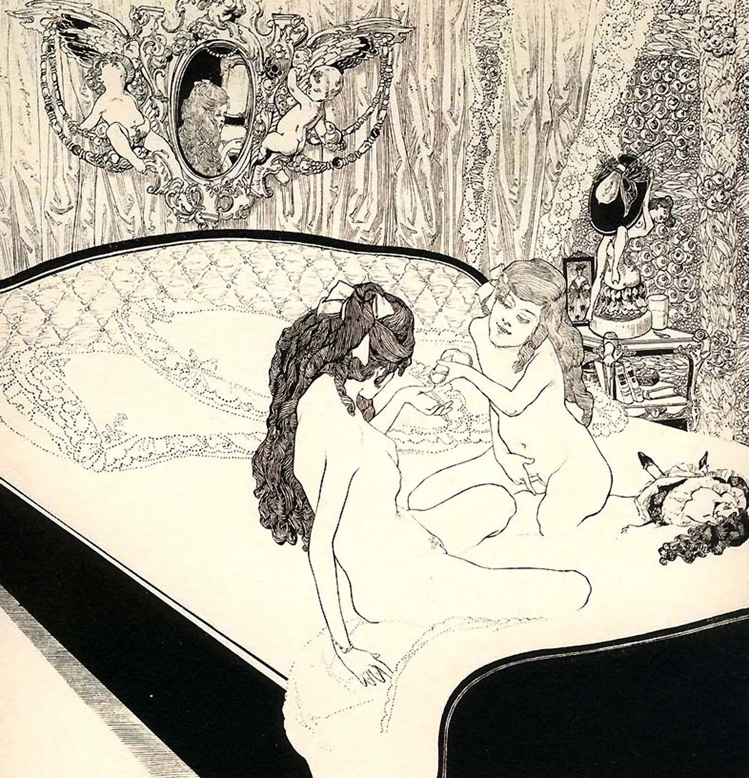 Franz Von Bayros- Dibujos Eróticos