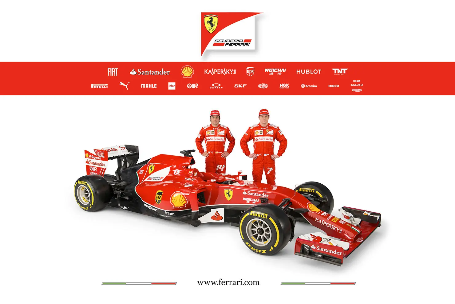 Fórmula 1 | Se presentó la nueva Ferrari: F14 T