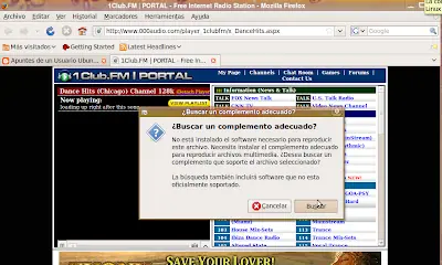 Error de Protocolo MMSH para escuchar Radio Online - Ubuntu