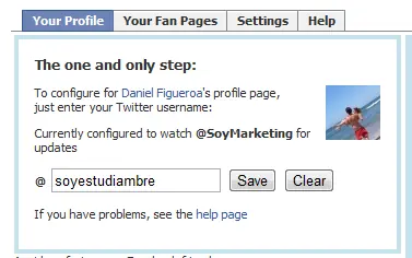 Publica en Facebook solo los tweets que tu selecciones