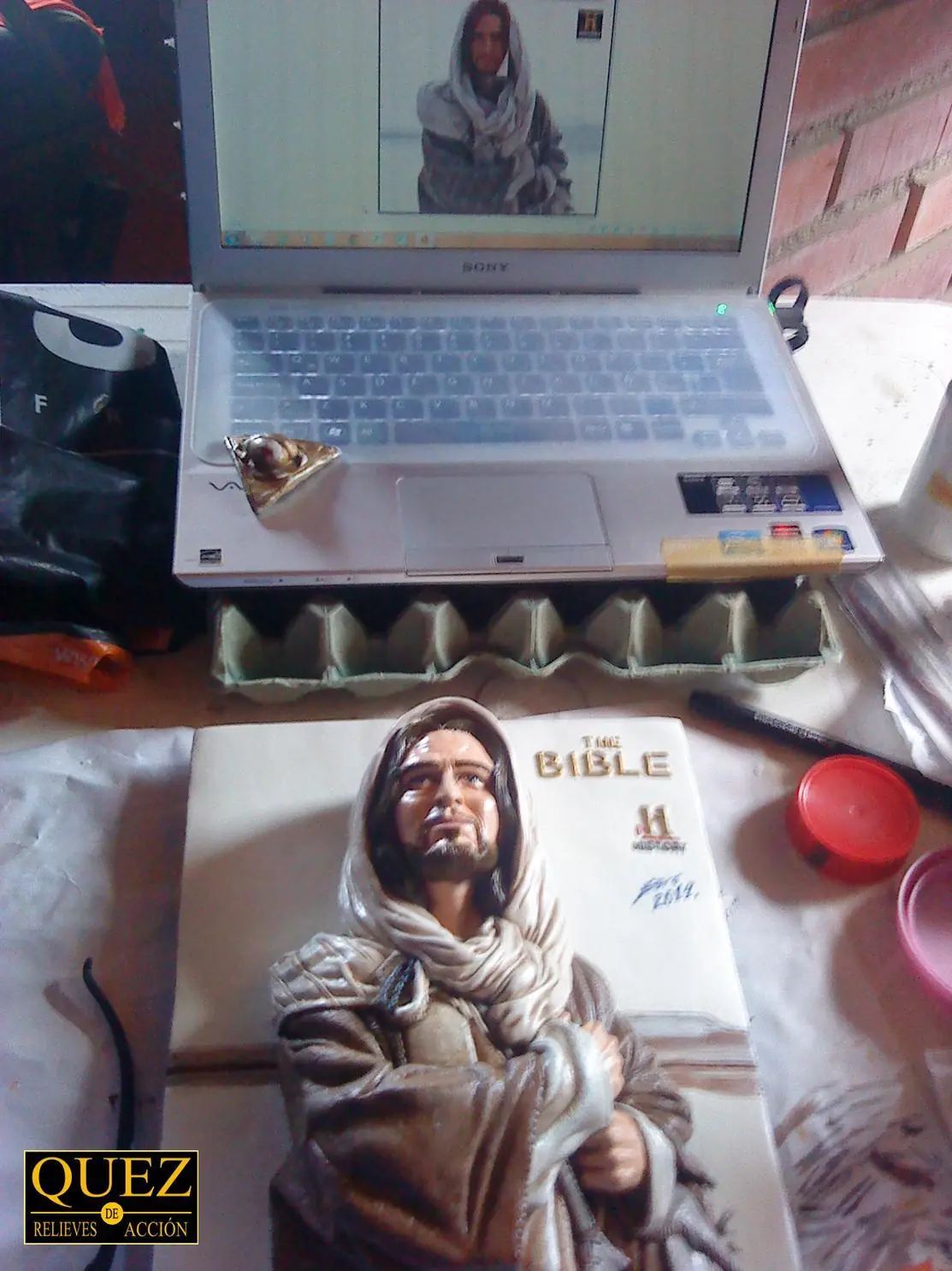 Escultura Jesus - The BIBLE: History Channel