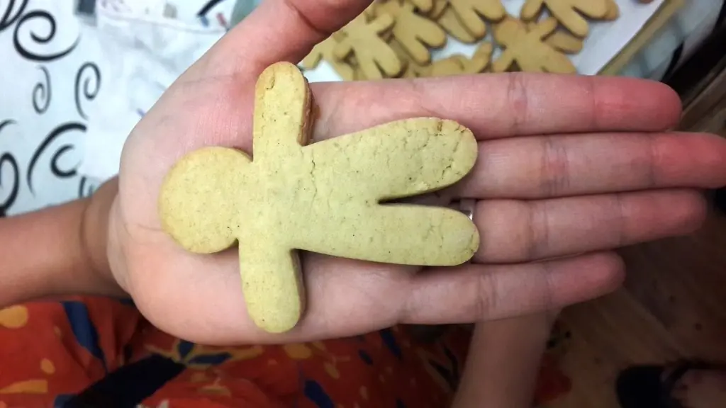 Receta : Galletita de Shrek