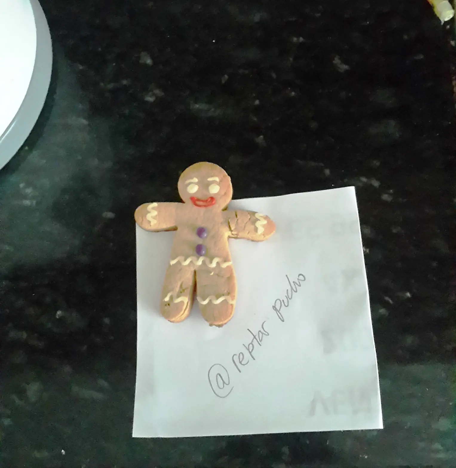 Receta : Galletita de Shrek
