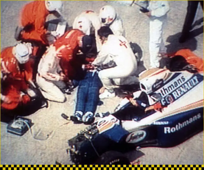 ayrton senna accidente