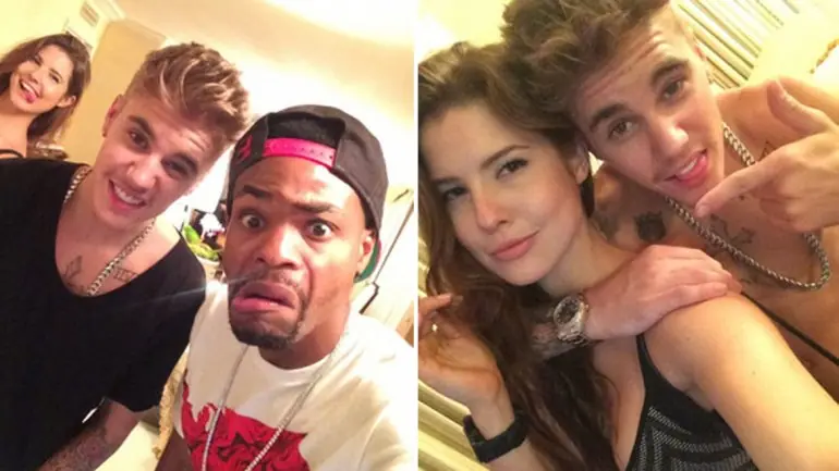 Justin Bieber, inmutable ante un sensual baile