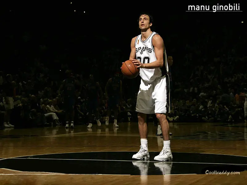 Ginobili en el 2007(jugadas wallpapers)