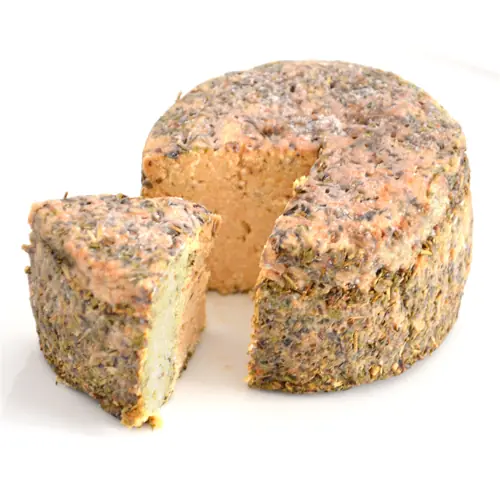 Queso viejo de semillas de girasol