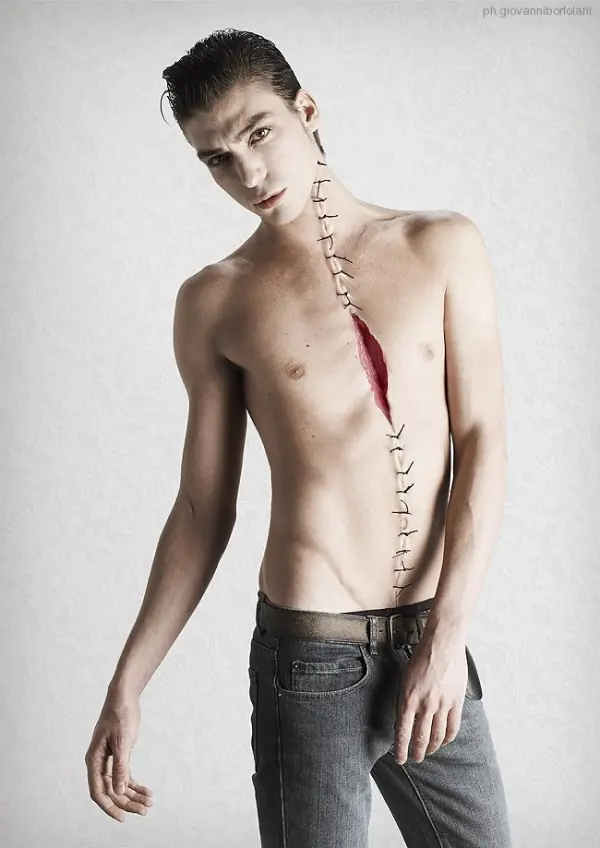 A carne viva con Photoshop