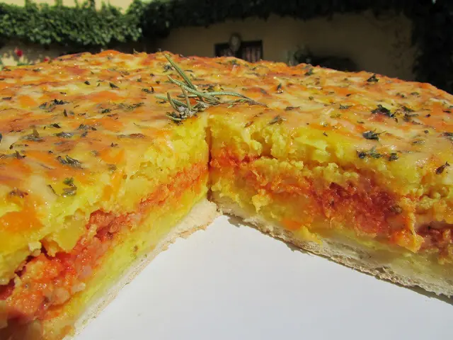 Pizza de tortilla