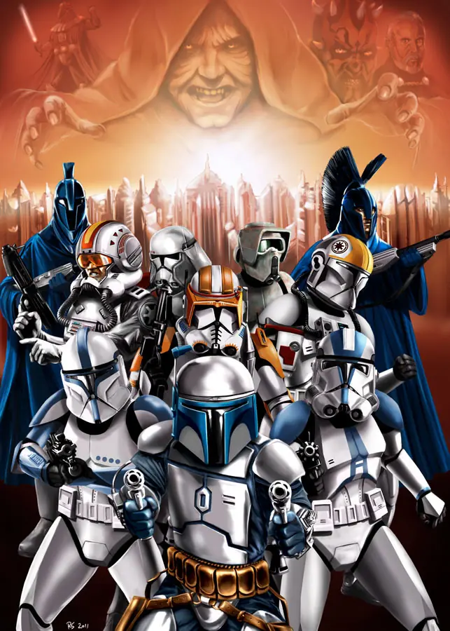 Star wars por Robert Shane