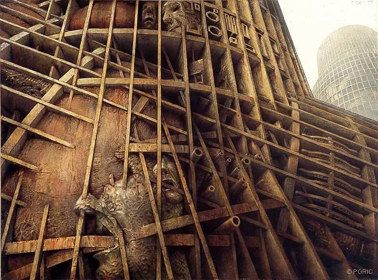 el arte de Peter Gric