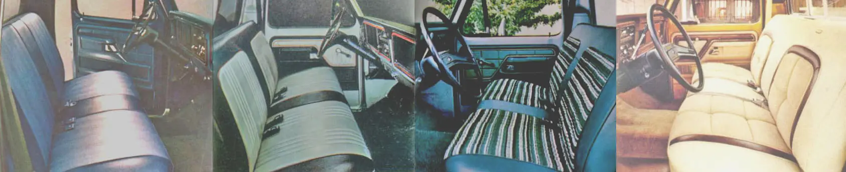 Los opcionales de las camionetas Ford 1979