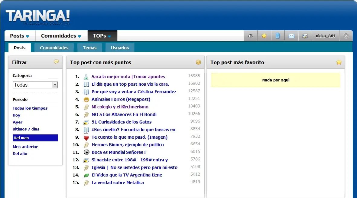 taringa!