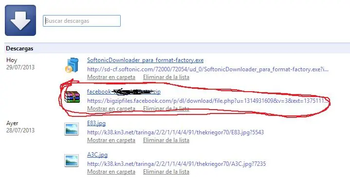 Baja todas las fotos de tu facebook en un solo zip!