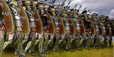 La batalla de Termopilas y los 300 Espartanos