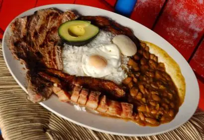 La comida Colombiana. (Primera parte)