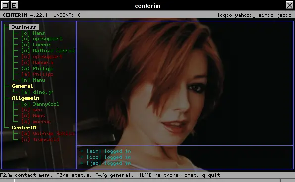 Terminal Linux varios programas