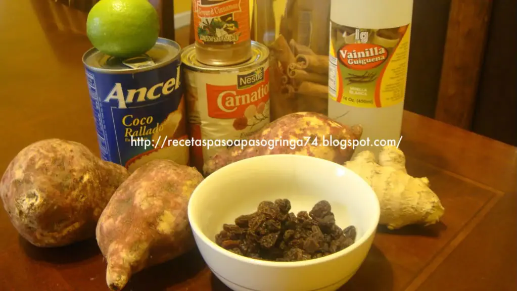 Dulce de Batata con Coco