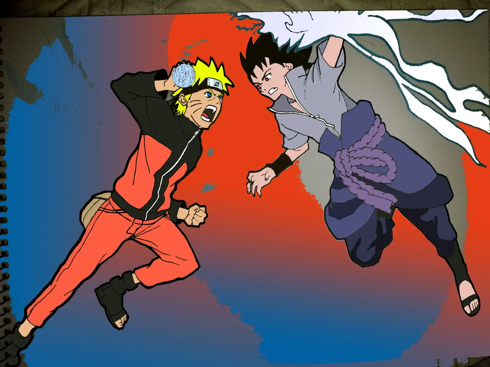 una recopilacion de mis dibujos dragonball y naruto
