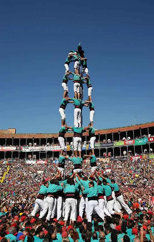 Els castellers, Torres humanas de Catalunya.
